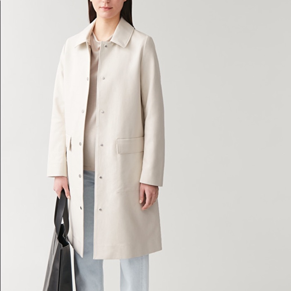 Cos Straight Cotton Coat